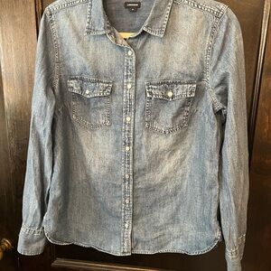 J.Crew Denim Western Shirt